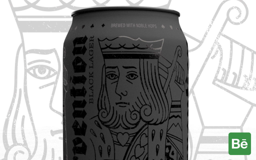 View INTERVENTION BLACK LAGER on Behance